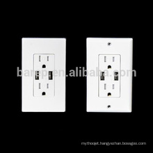 1 year warranty socket with usb port